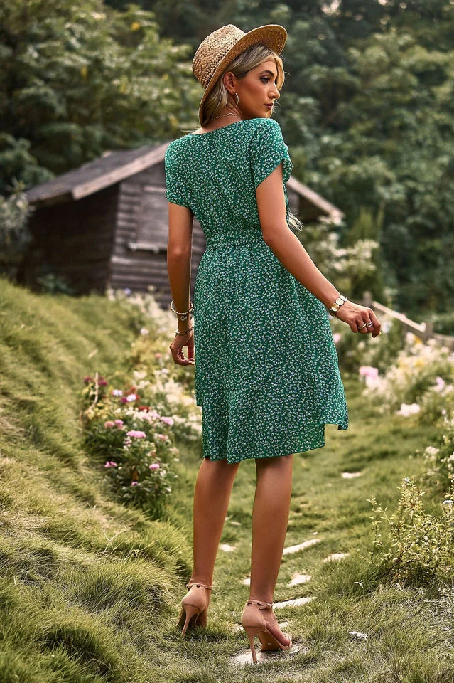 Emiliana Floral Doll Mini Dress - Image 12