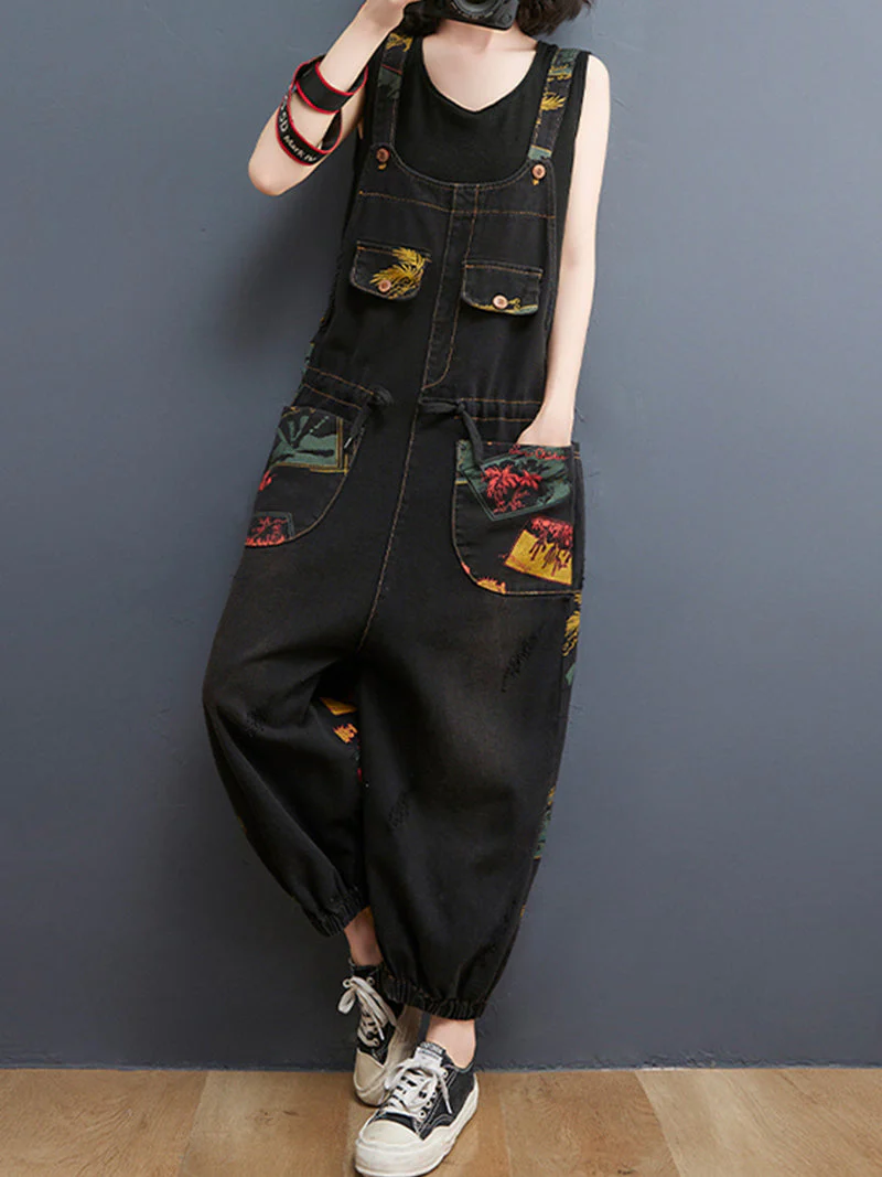 Thunder Of Desire Denim Overall Dungarees - Image 2